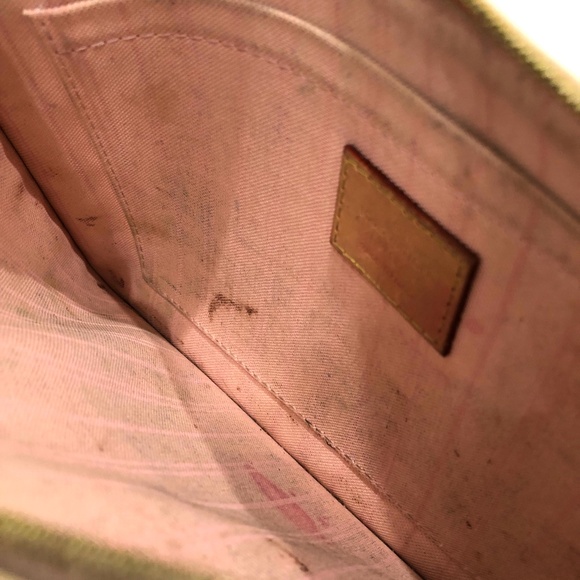 Louis Vuitton Azur Neverfull Pochette Sku#84716 (gently used, inside dirty) - Picture 12 of 12